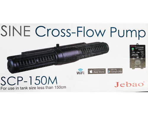 NEW! Jecod Jebao Cross-Flow Pump SCP-150M / Aquarium wavemaker Reef Fresh water controllable nano small aquarium planted WIFI stingray monster fish