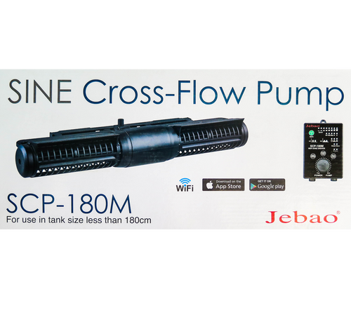 NEW! Jecod Jebao Cross-Flow Pump SCP-180M / Aquarium wavemaker Reef Fresh water controllable large aquarium planted WIFI mega monster fish pond